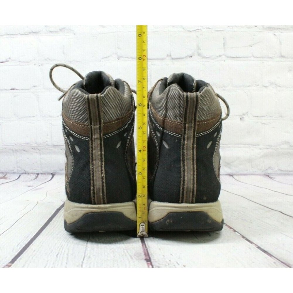 LL Bean Trail Model 4 Brown Ankle Waterproof Hiking Boots Size 10.5 M - Picture 8 of 9